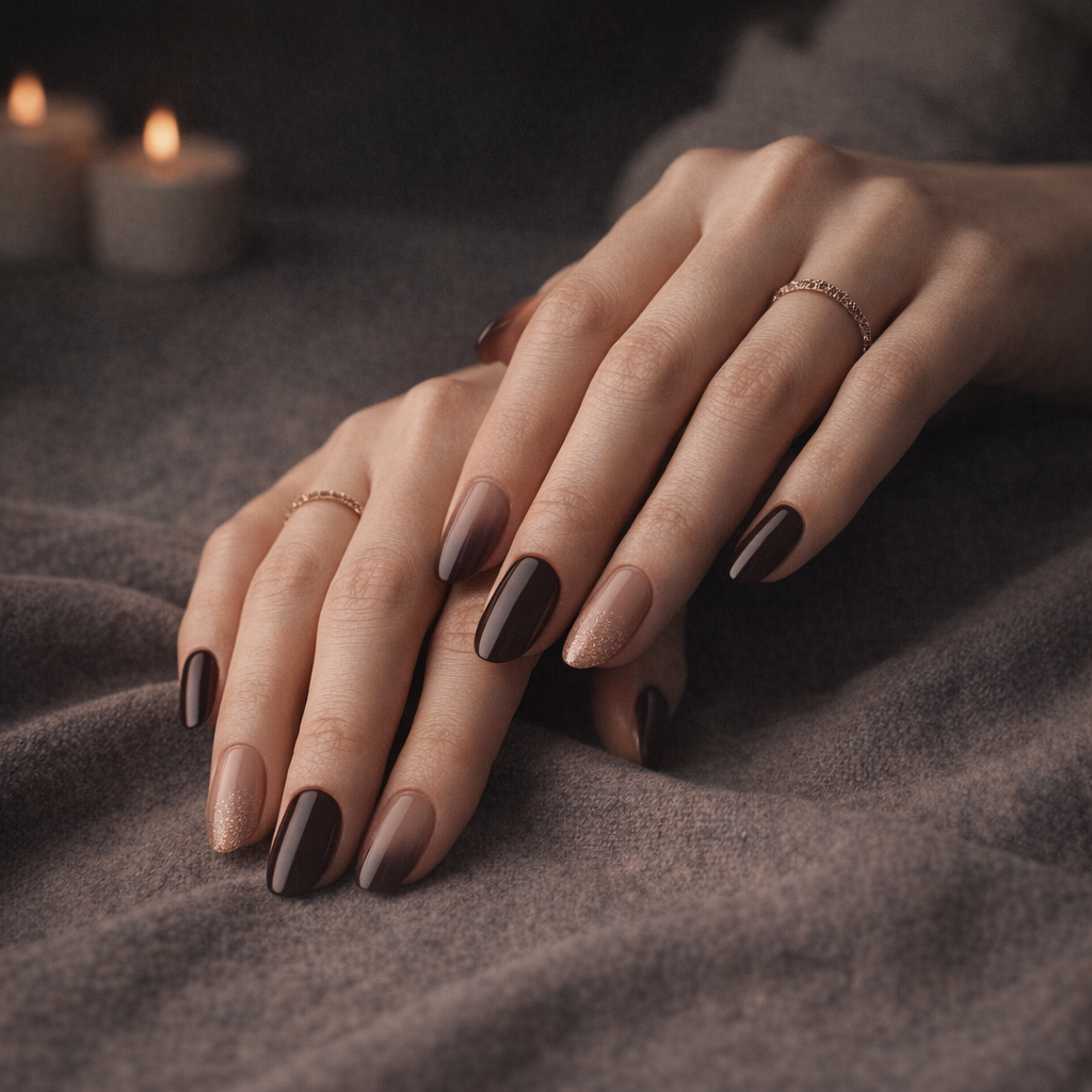 ダークニュアンスネイル