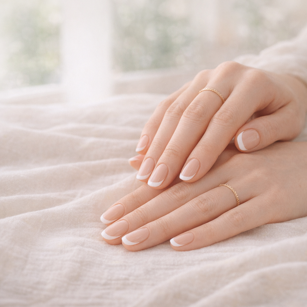 ミルクフレンチネイル