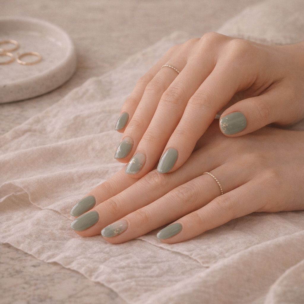 セージグリーンネイル
