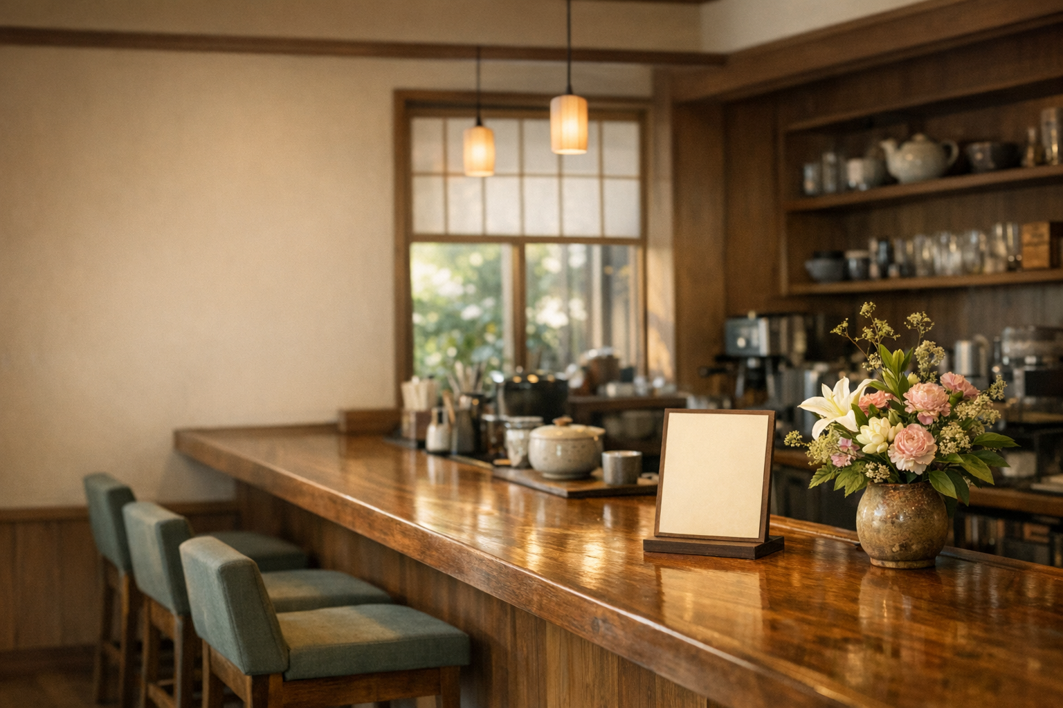 Cafe & Bar HANA のお知らせページメインビジュアル